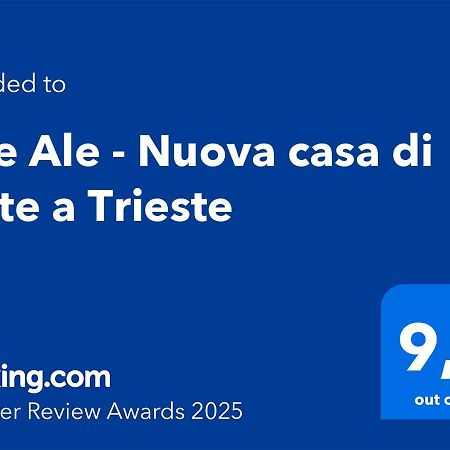 Due Ale - Nuova Casa Di Corte A Trieste Extérieur photo