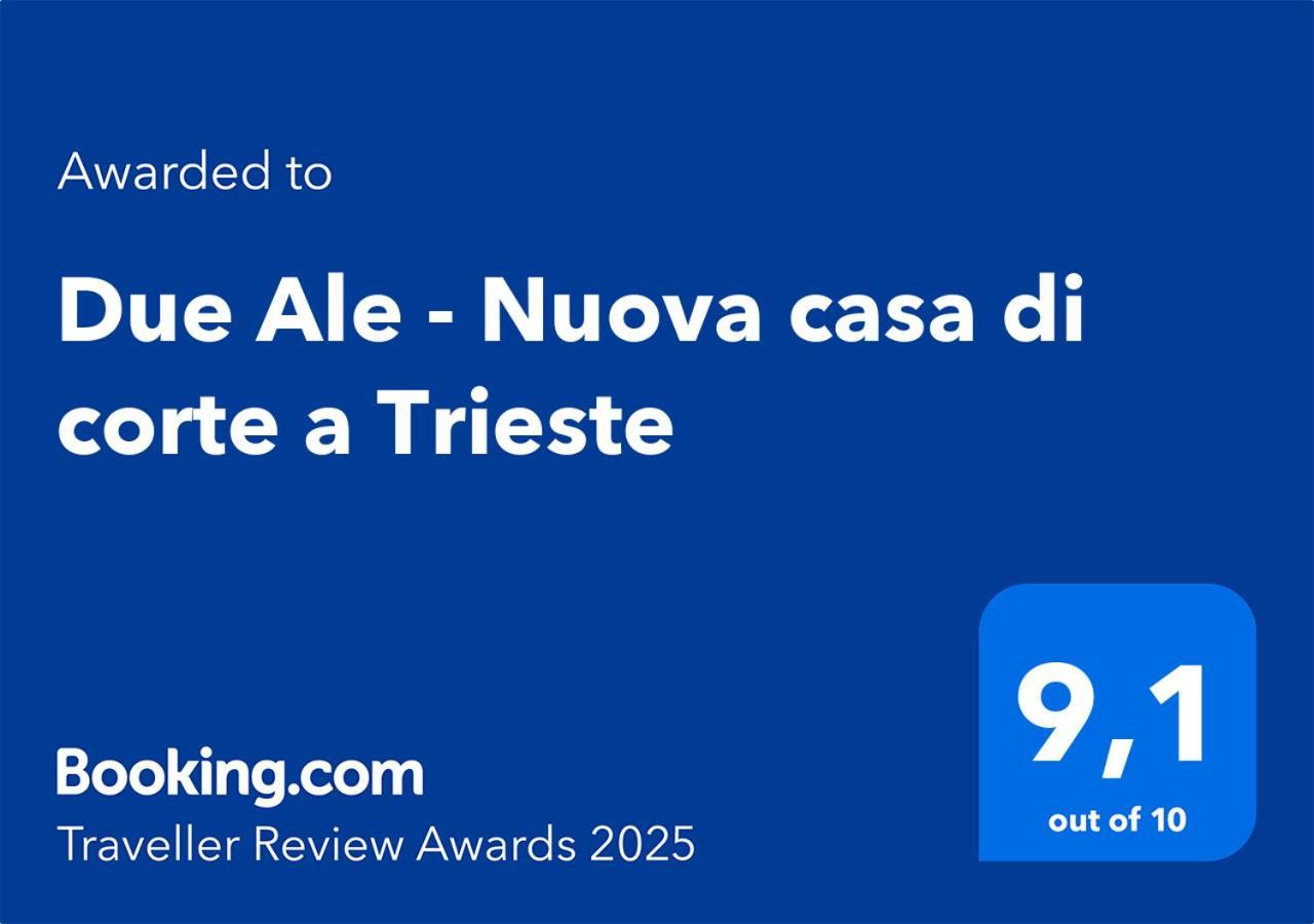 Due Ale - Nuova Casa Di Corte A Trieste Extérieur photo